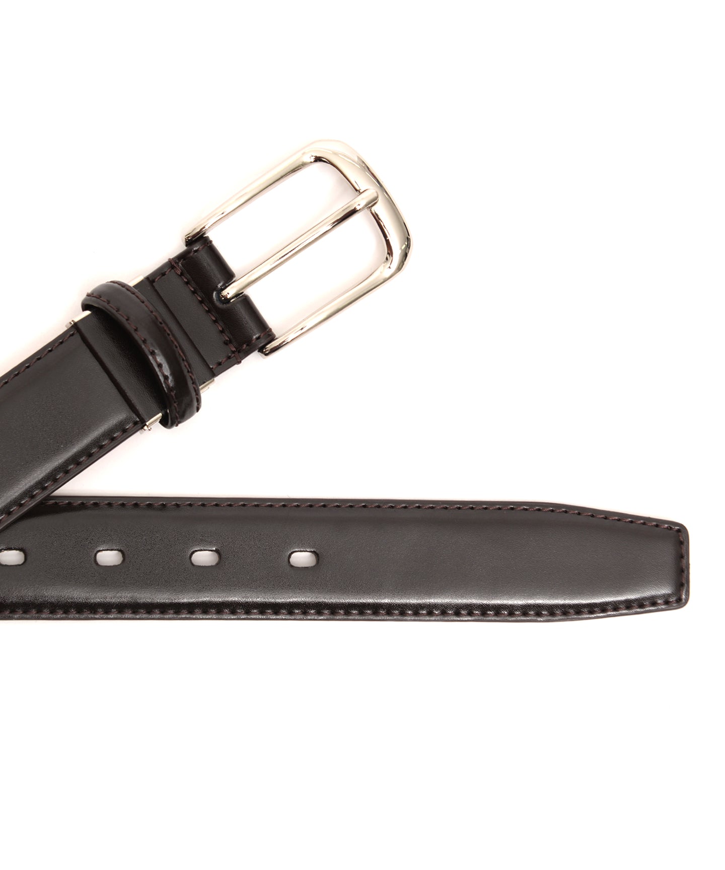 HIROKO KOSHINO 牛革スムース型押しベルト